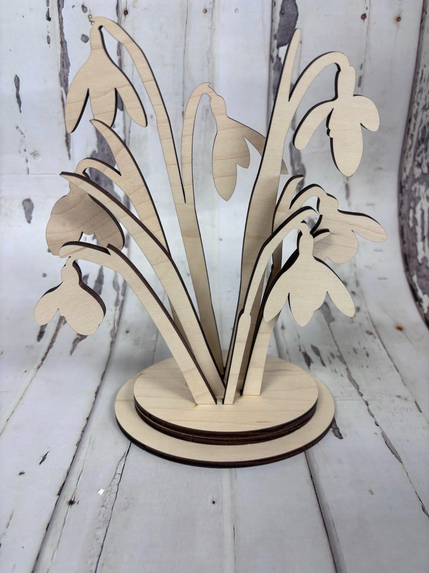 Snowdrop Flowers with Stand