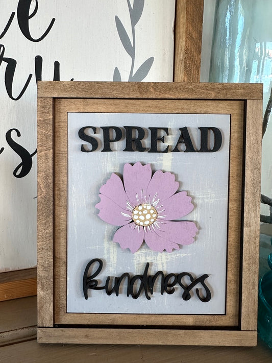 Swappable Insert - Spread Kindess