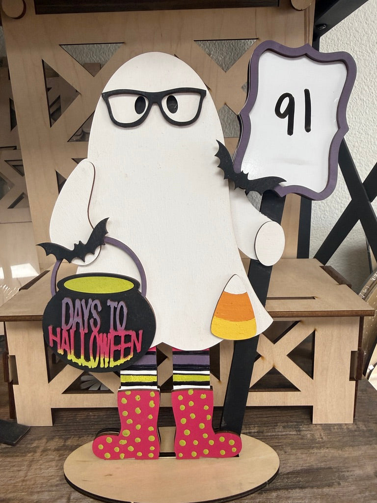Ghost Halloween Countdown