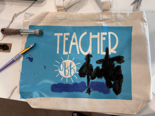 Teacher Gift Bundle - Tote and Towel