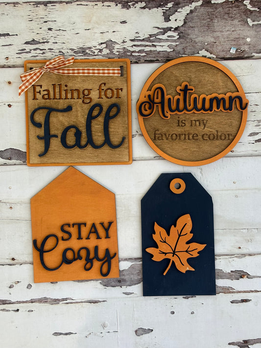 Falling for Fall Tier Tray Set