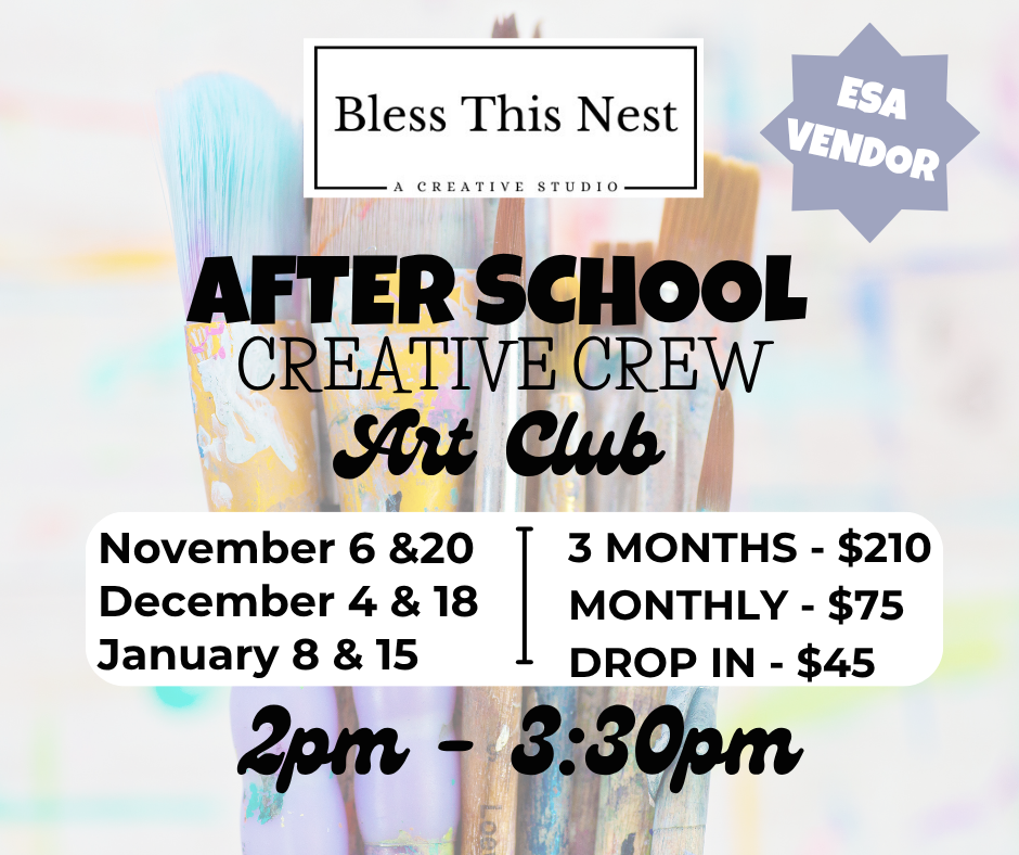 After School Creative Crew Art Club