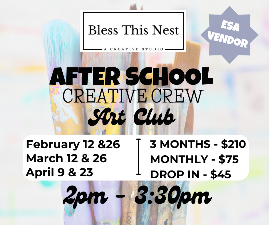 After School Creative Crew Art Club