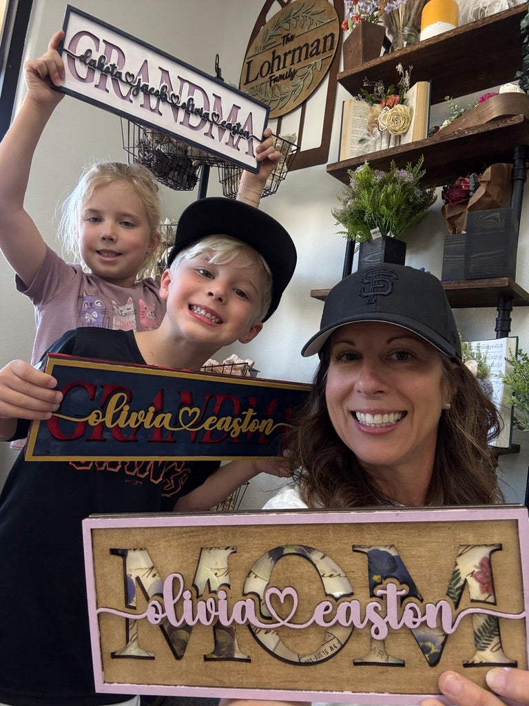 Personalized Sign