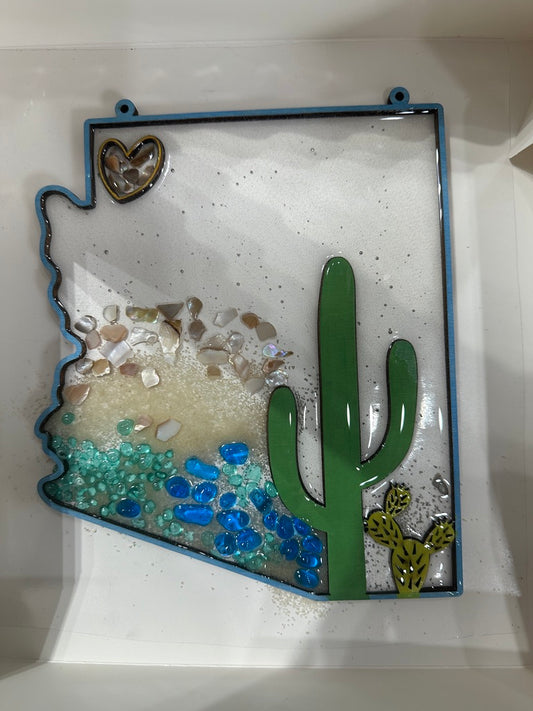 Arizona Faux Stained Glass