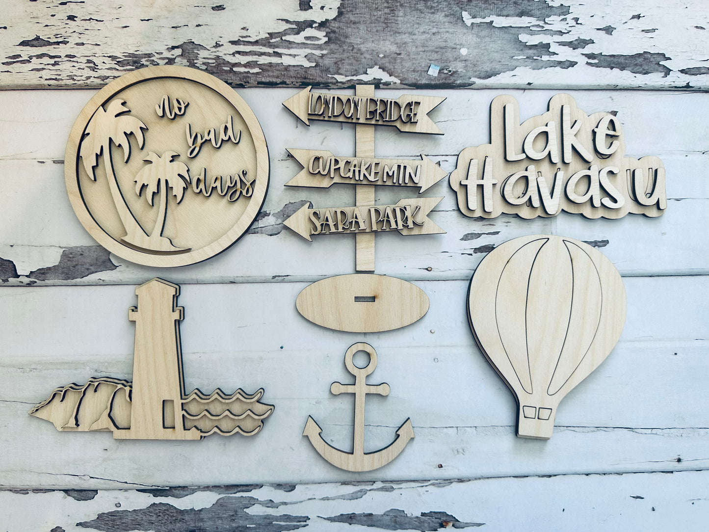 Lake Havasu Tier Tray Set