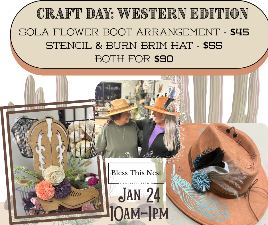 Craft Day: Western Edition - Jan 24