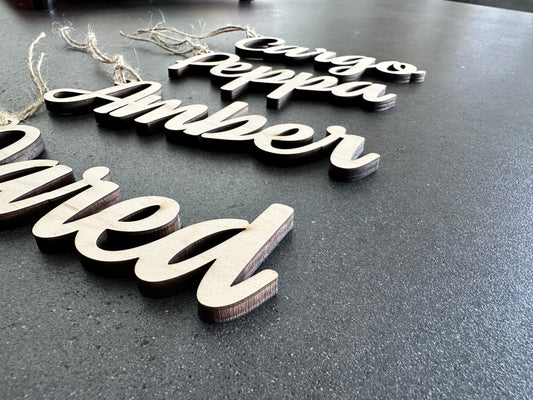 Personalized Stocking Tag