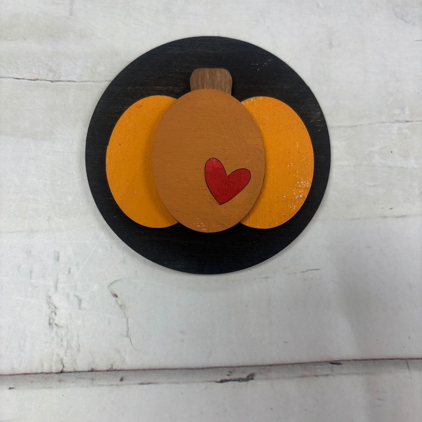 Interchangeable Gnome Center Insert - Pumpkin