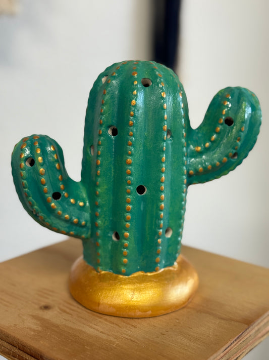 Small Lighted Cactus