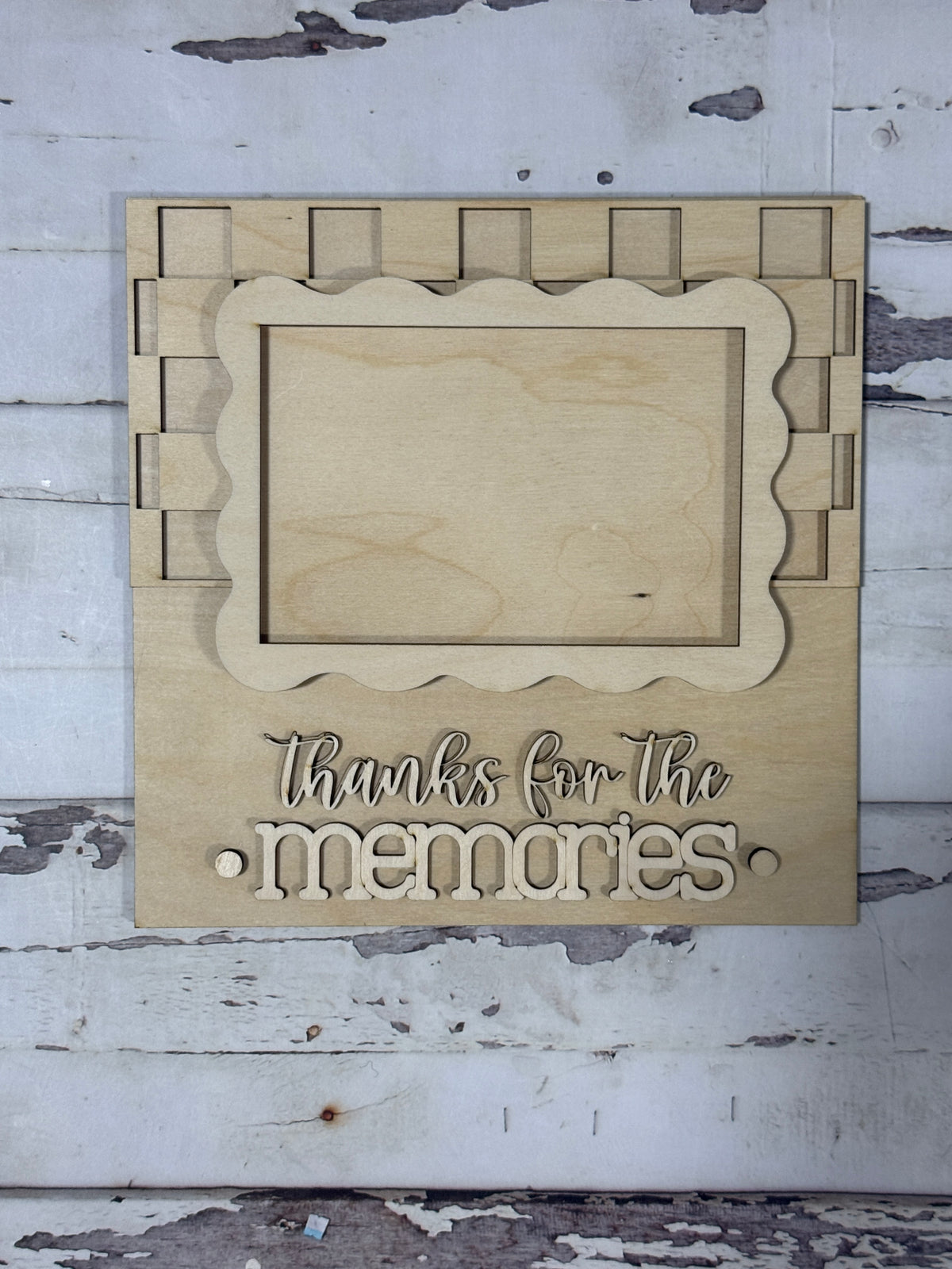Thanks for The Memories Frame