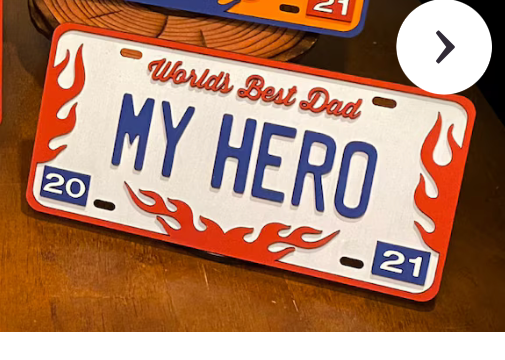 My Hero License Plate