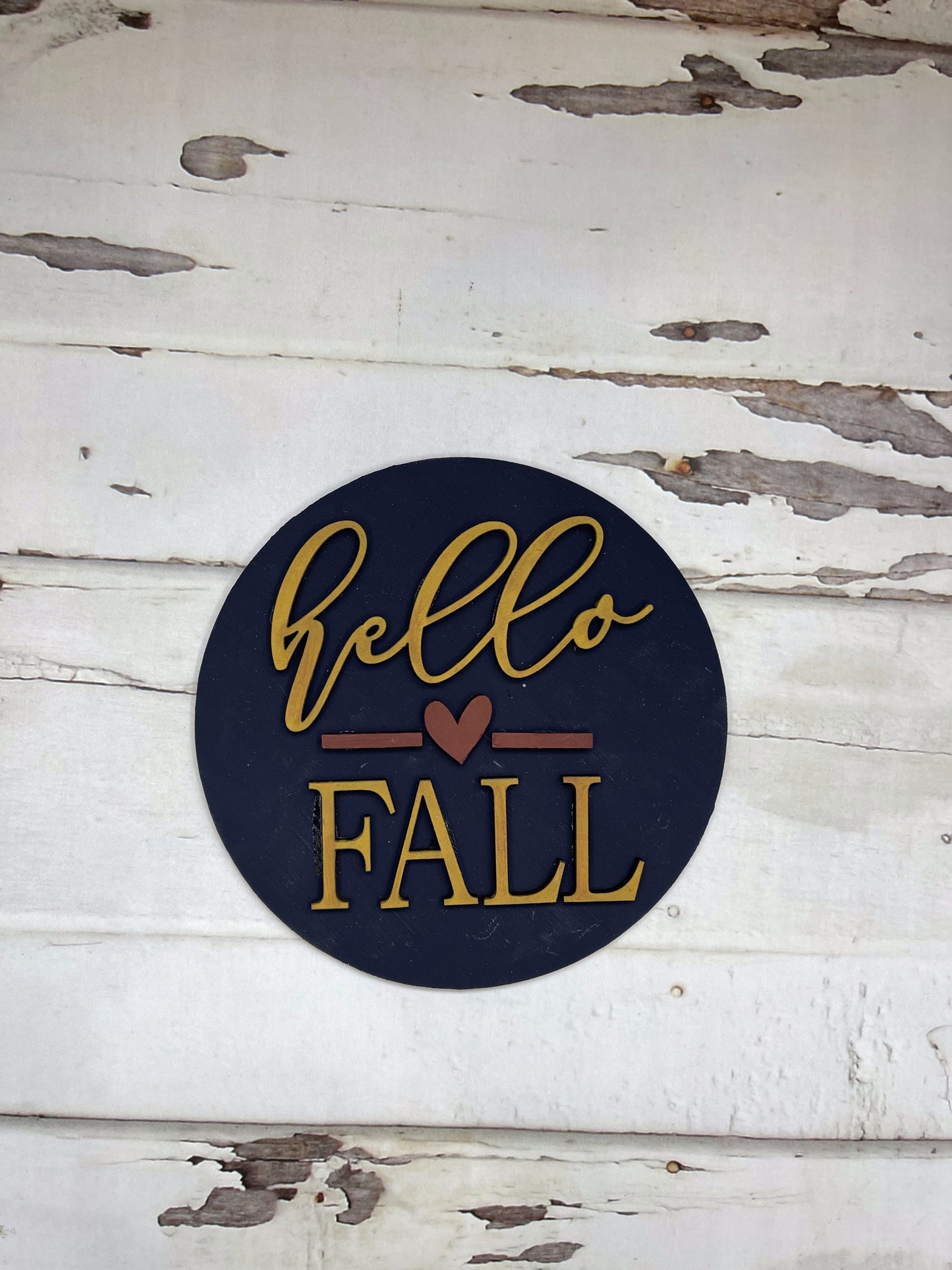 Hello Fall Interchangeable Insert