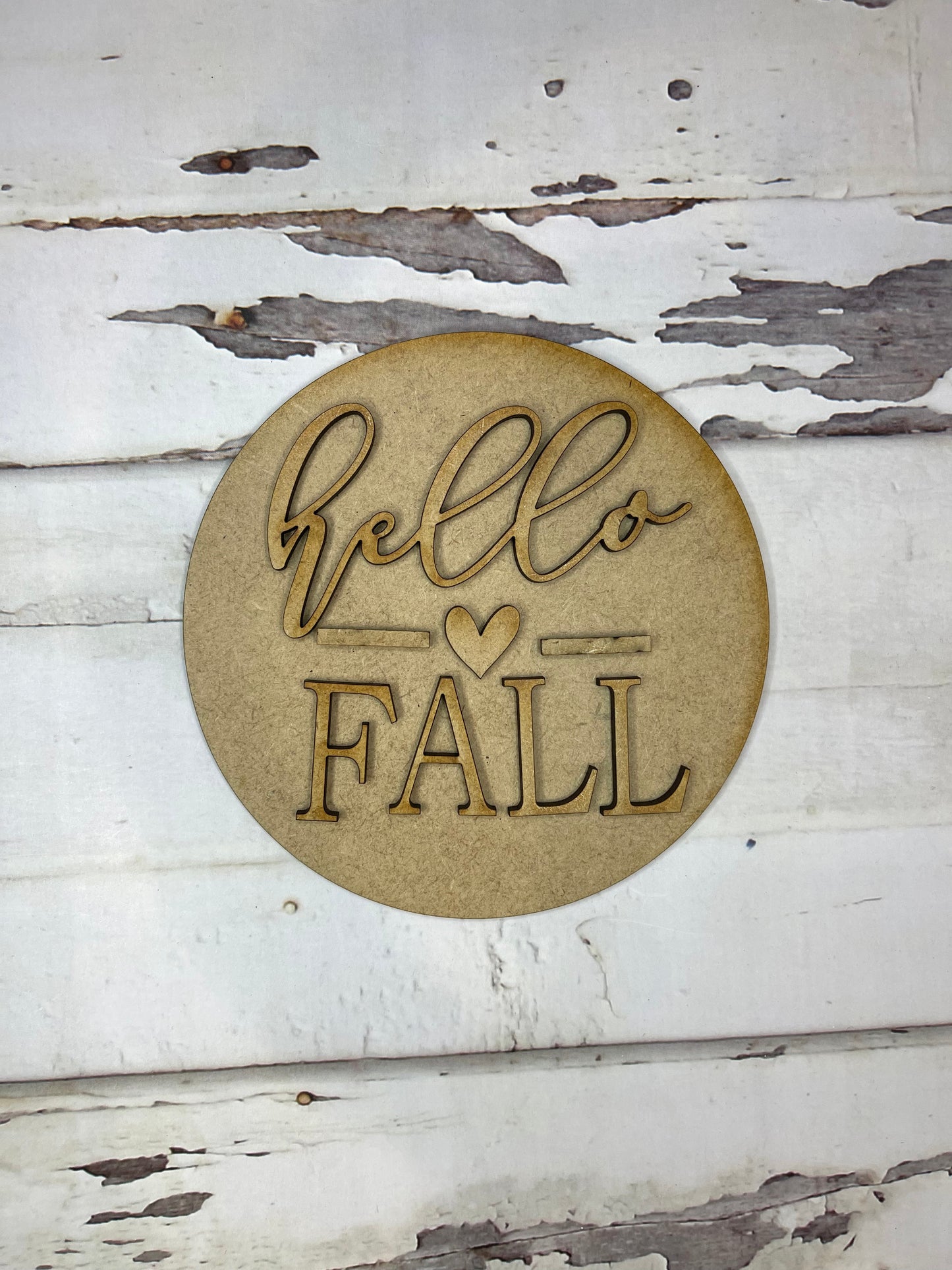 Hello Fall Interchangeable Insert