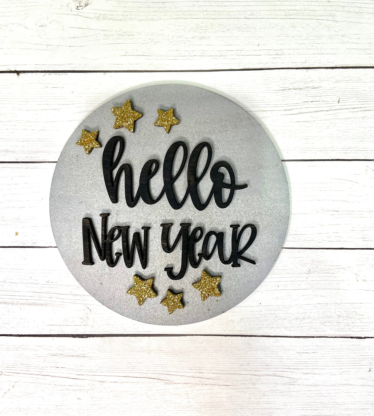 Hello New Year Interchangeable Insert
