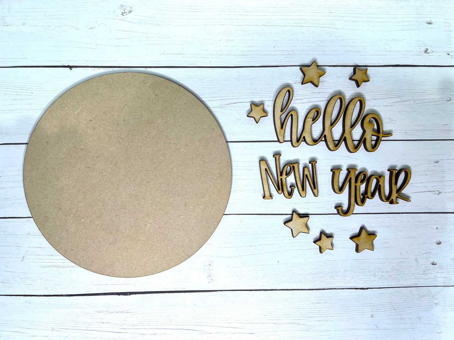 Hello New Year Interchangeable Insert