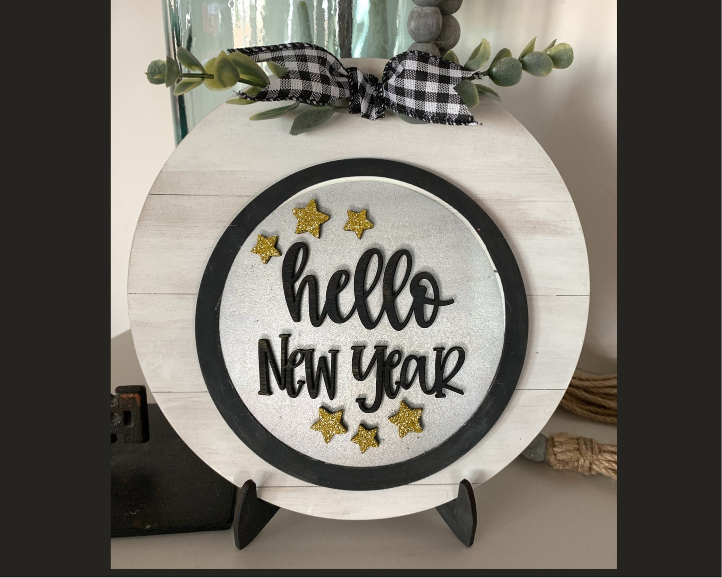 Hello New Year Interchangeable Insert