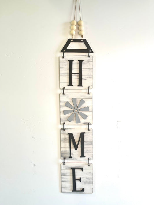 Farmhouse "HOME" Wall Hanging