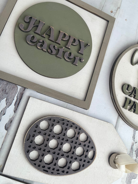 Easter Tier Tray Set