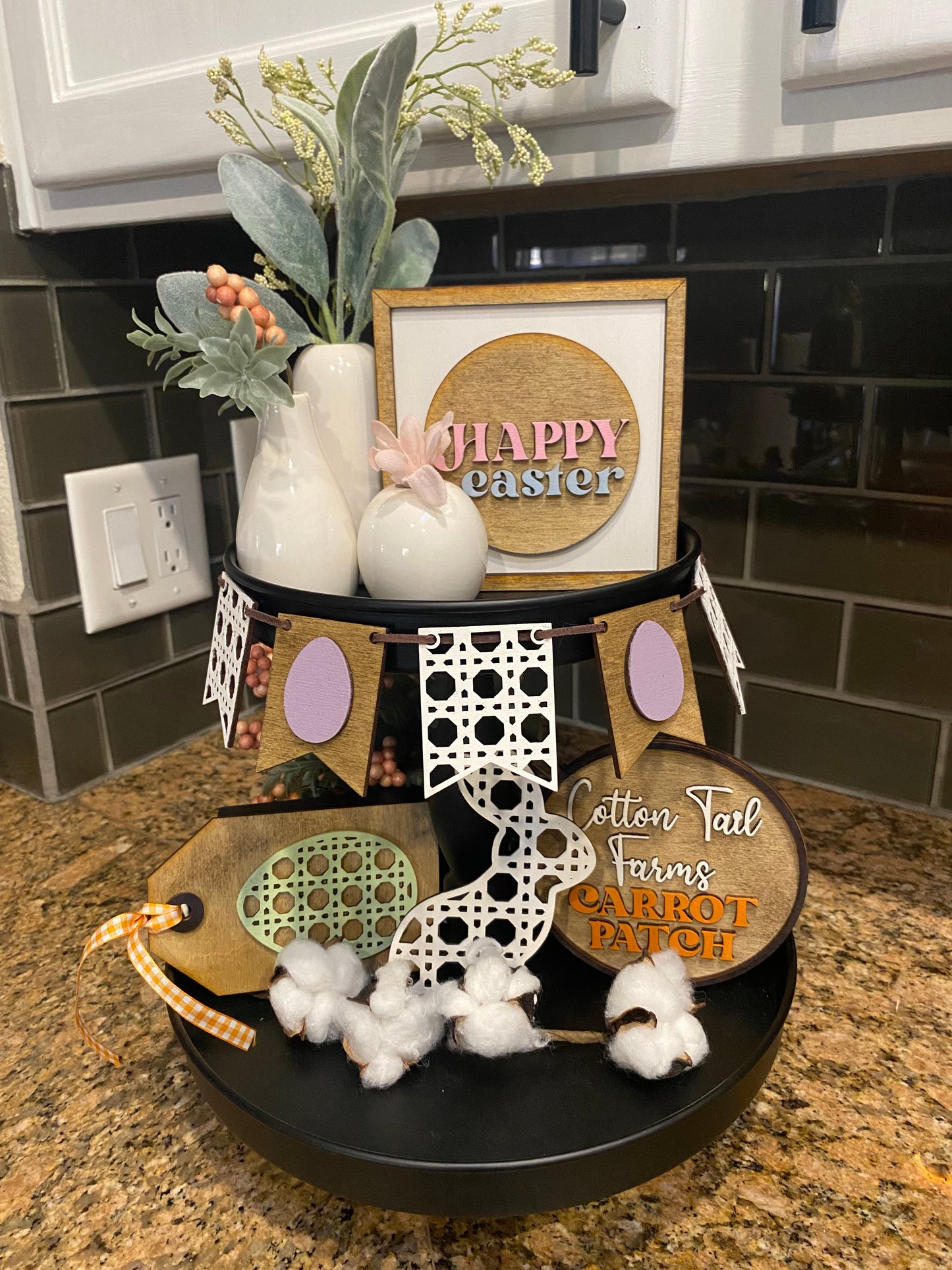 Easter Tier Tray Set