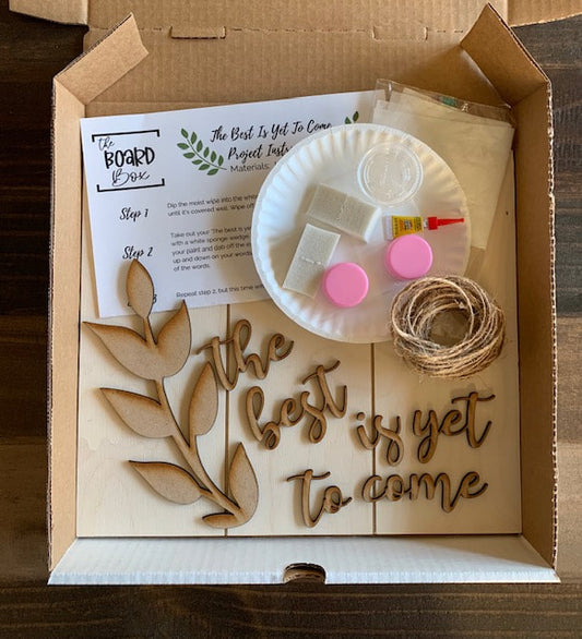 The Best is Yet to Come