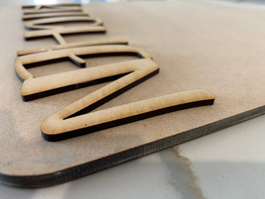 Personalized Cutting Board Decor