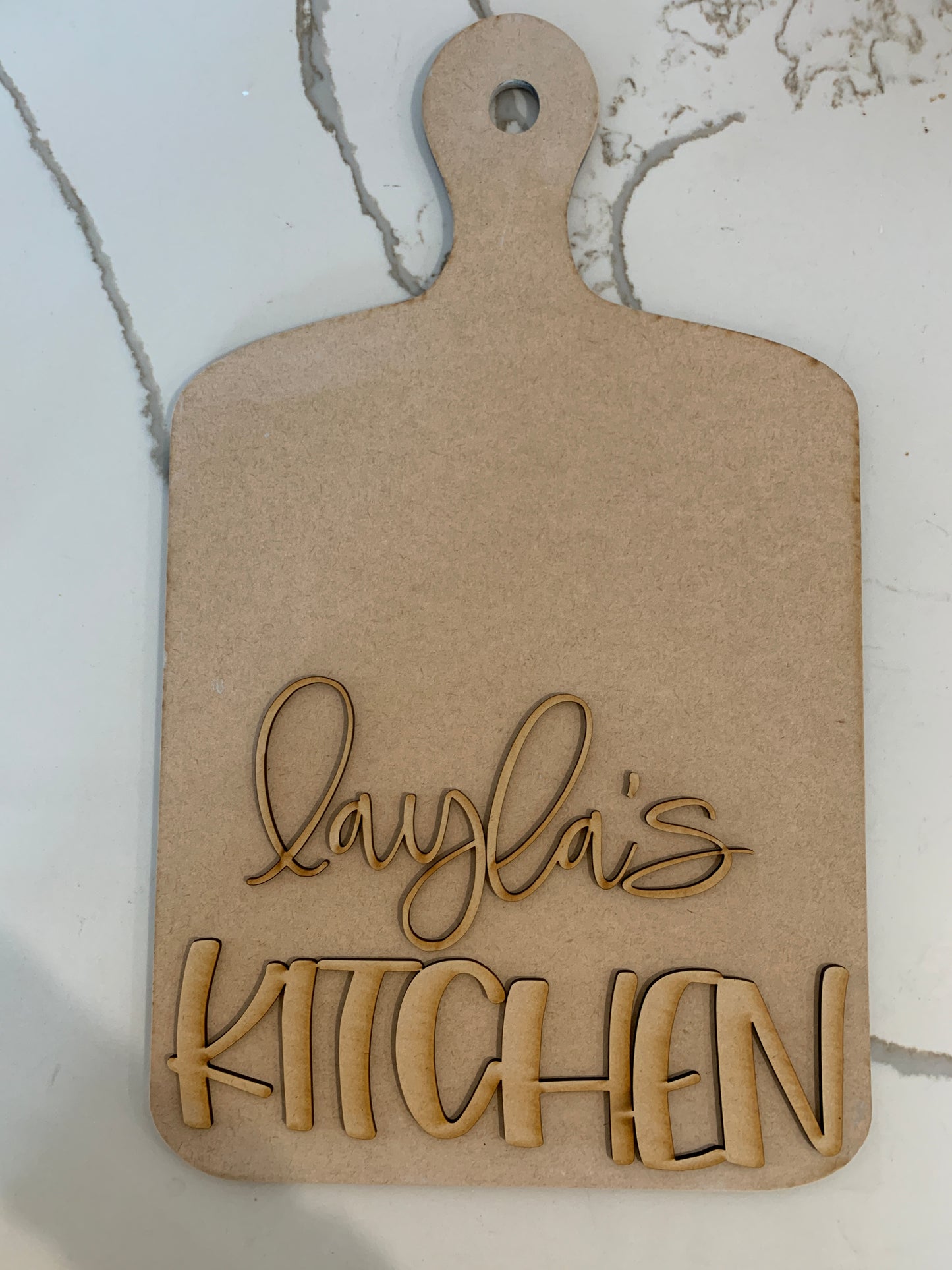 Personalized Cutting Board Decor