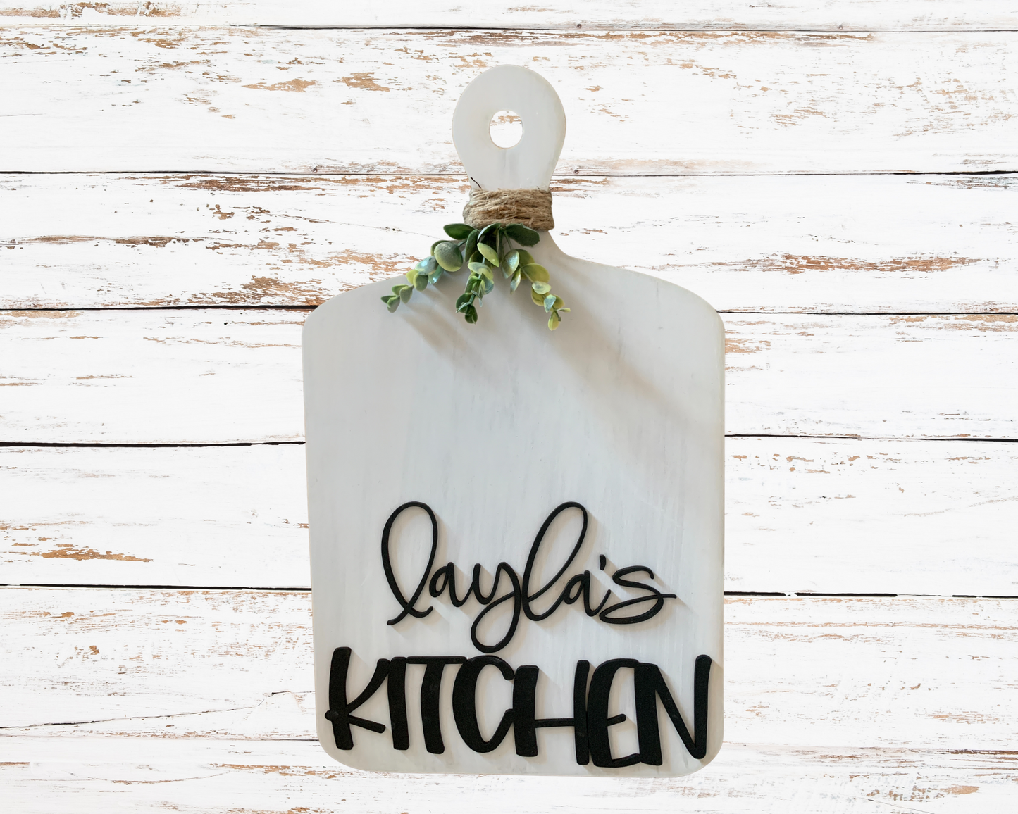 Personalized Cutting Board Decor