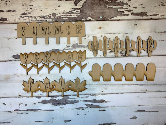 Interchangeable Hello Seasons Sign