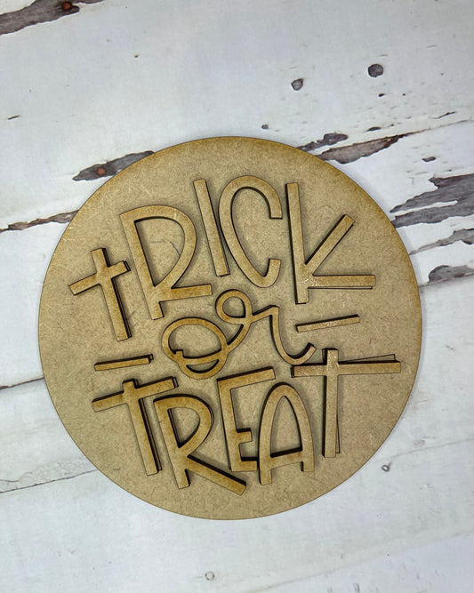 Trick -or- Treat Interchangeable Insert