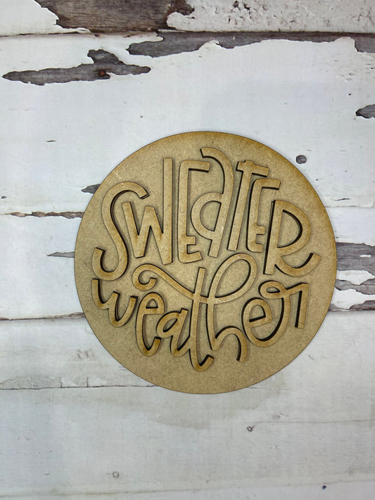 Sweater Weather Interchangeable Insert