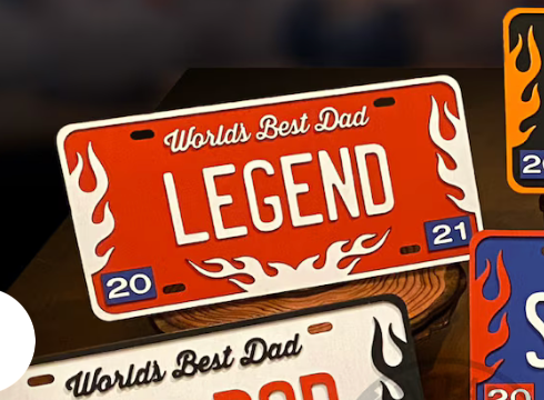 Father's Day License Plates