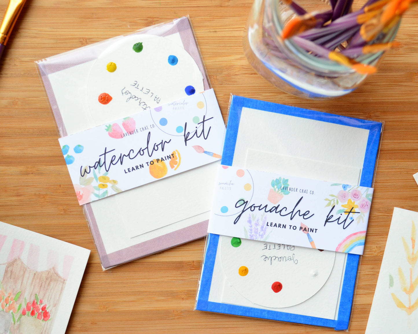 DIY Watercolor Painting Kit