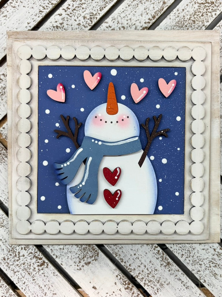 Snowman Mini Insert