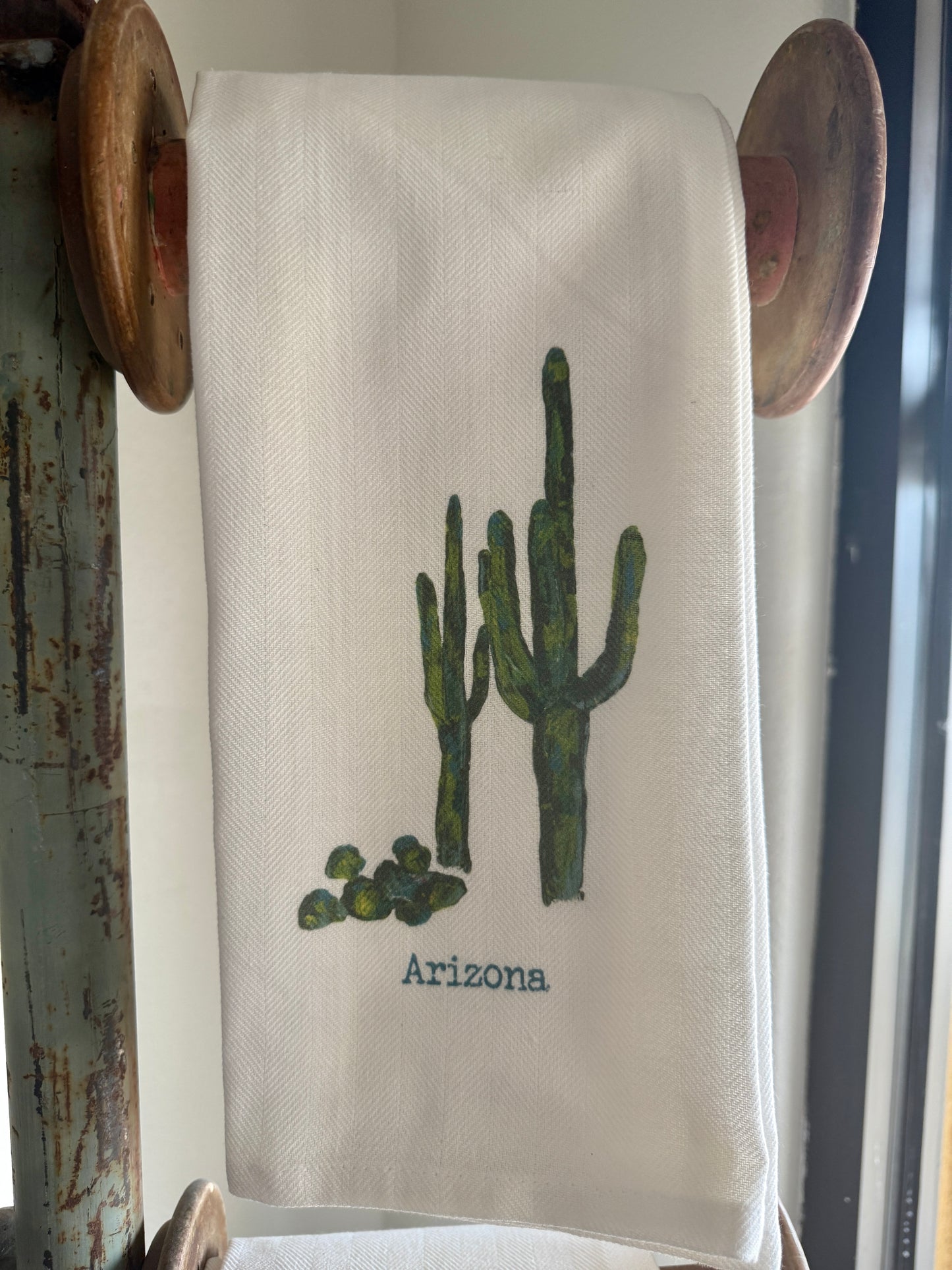 Cactus Tea Towel