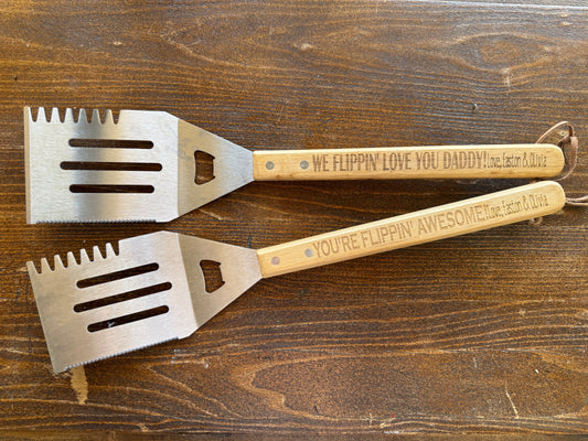 Custom Engraved Grill Tool