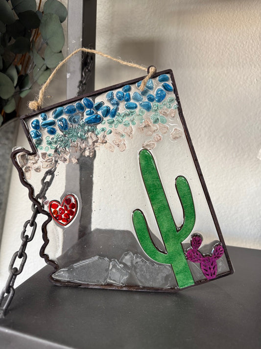 Faux Stained Glass - Arizona