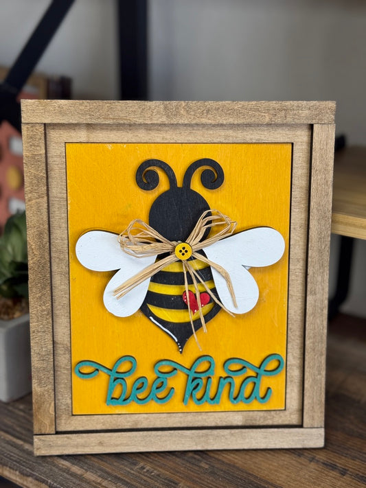 Swappable Insert -  Bee Kind Insert