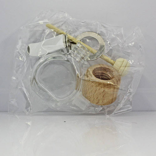 Glass Aromatherapy Diffuser Bottle Oval Shape