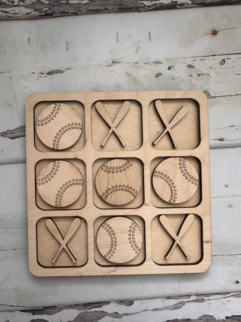 Tic Tac Toe - Baseball