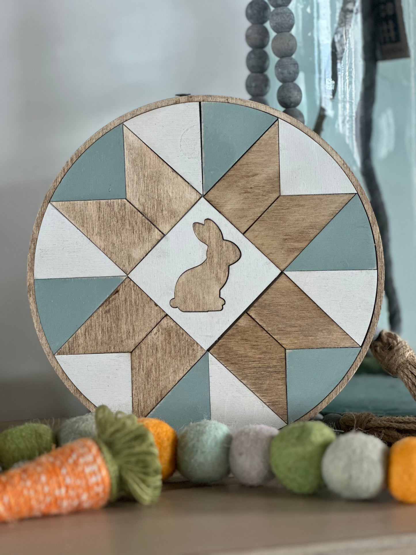 Barn Quilt - Bunny