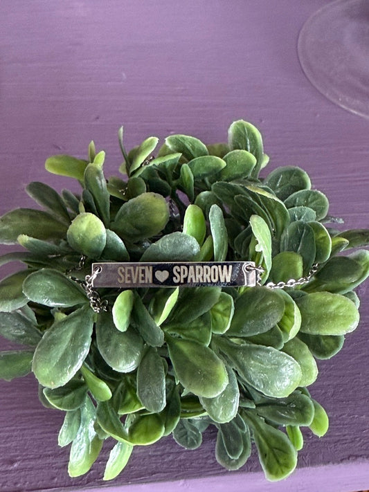Custom Bar Engraved Necklace