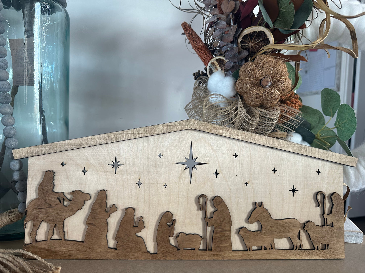 Nativity Scene Shelf Sitter