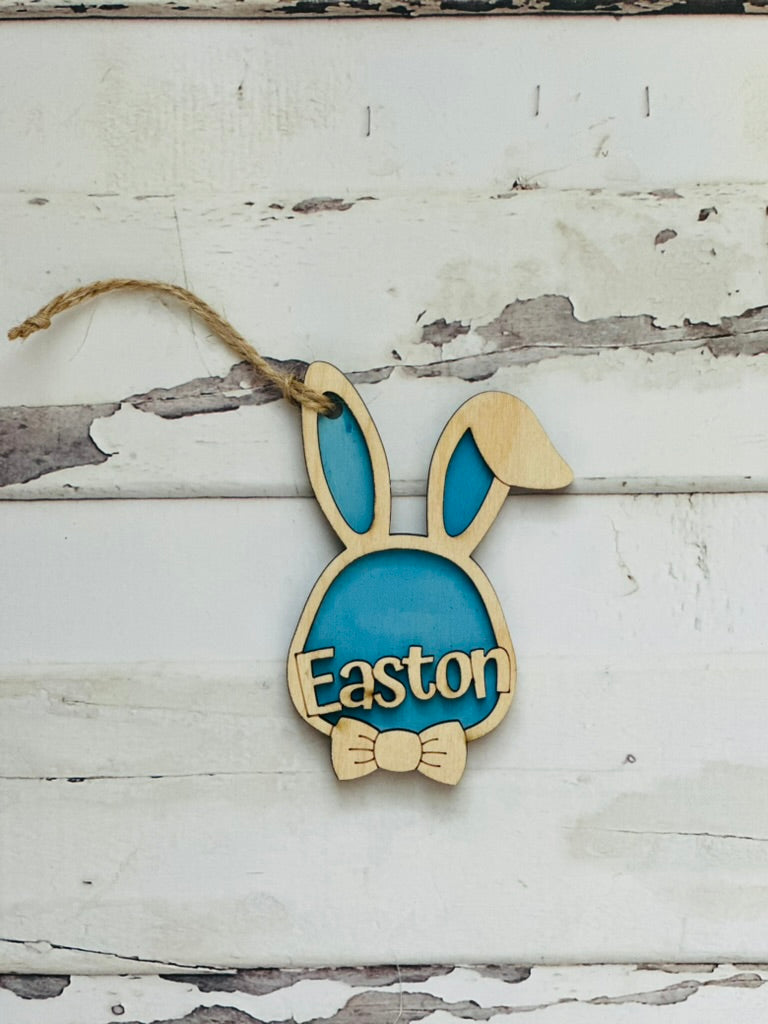 Personalized Easter Tag