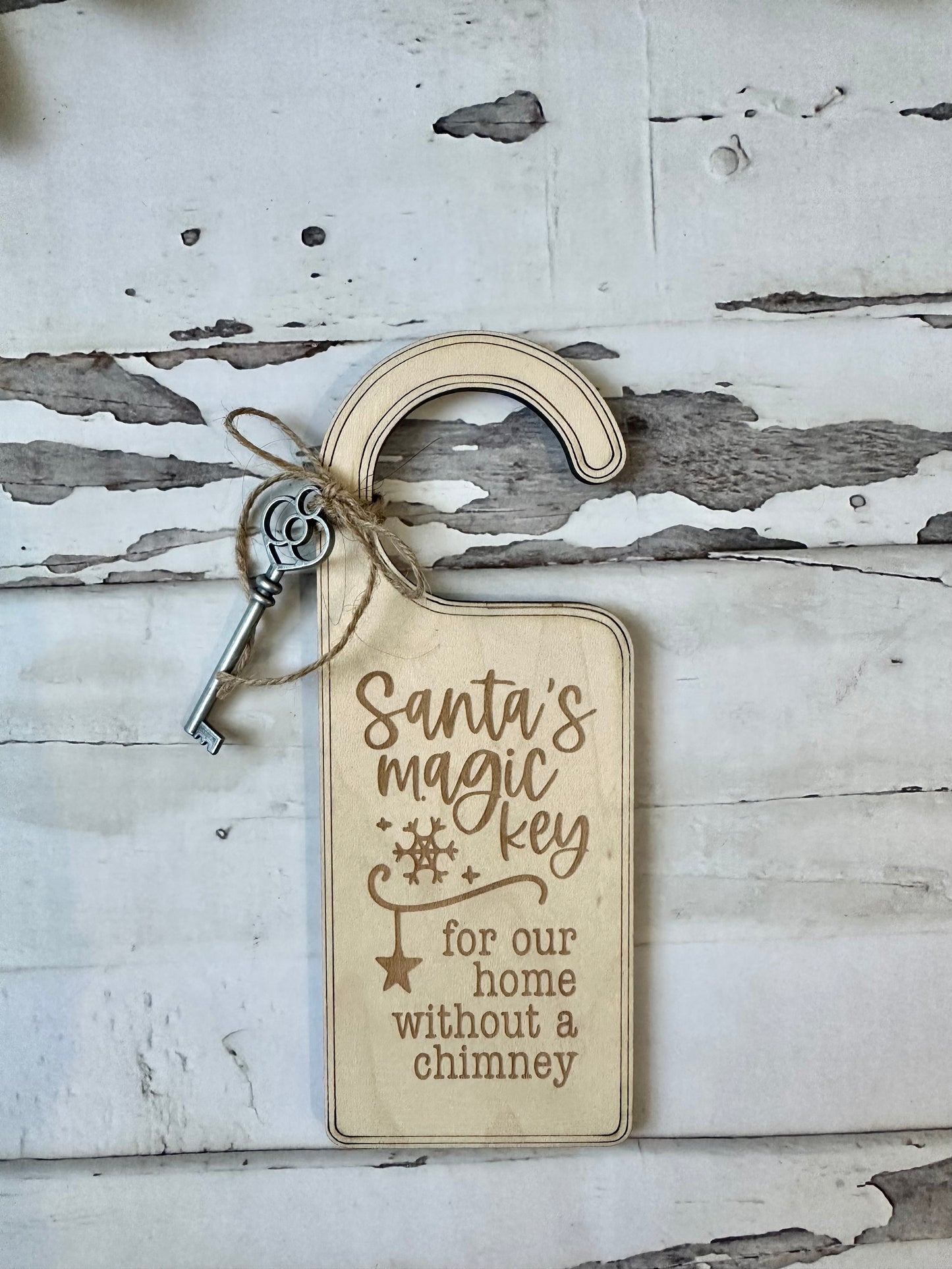 Santa's Magic Key Door Hanger