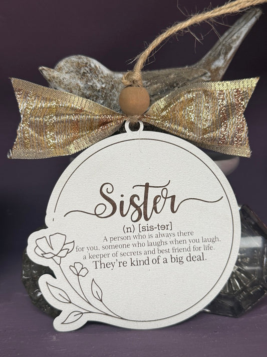 Definition of Sister Ornament