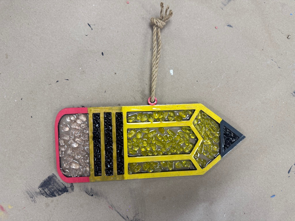 Faux Stained Glass - Pencil