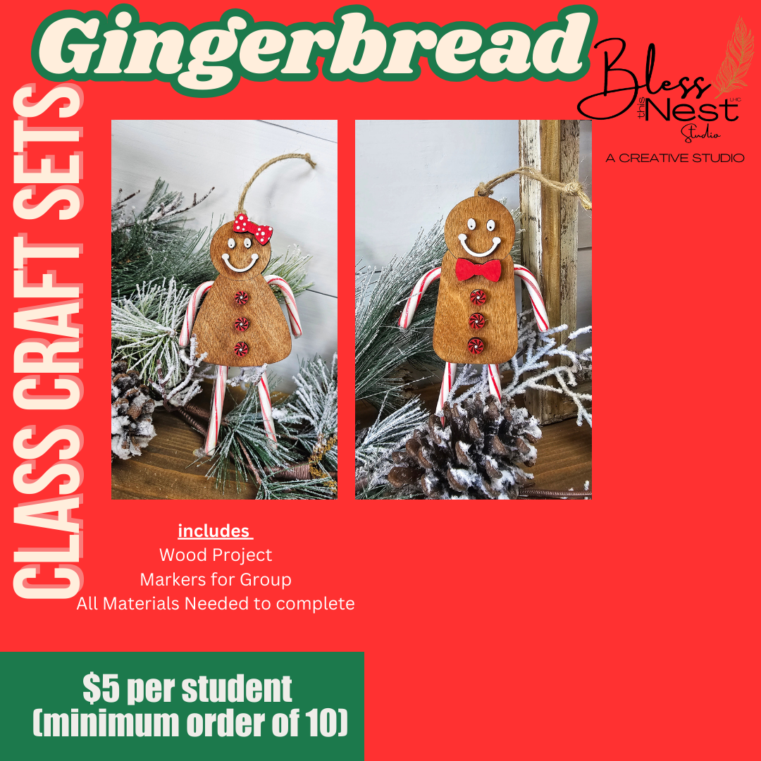 Class Craft Set - Gingerbread