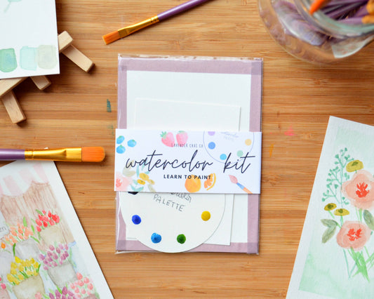 DIY Watercolor Painting Kit