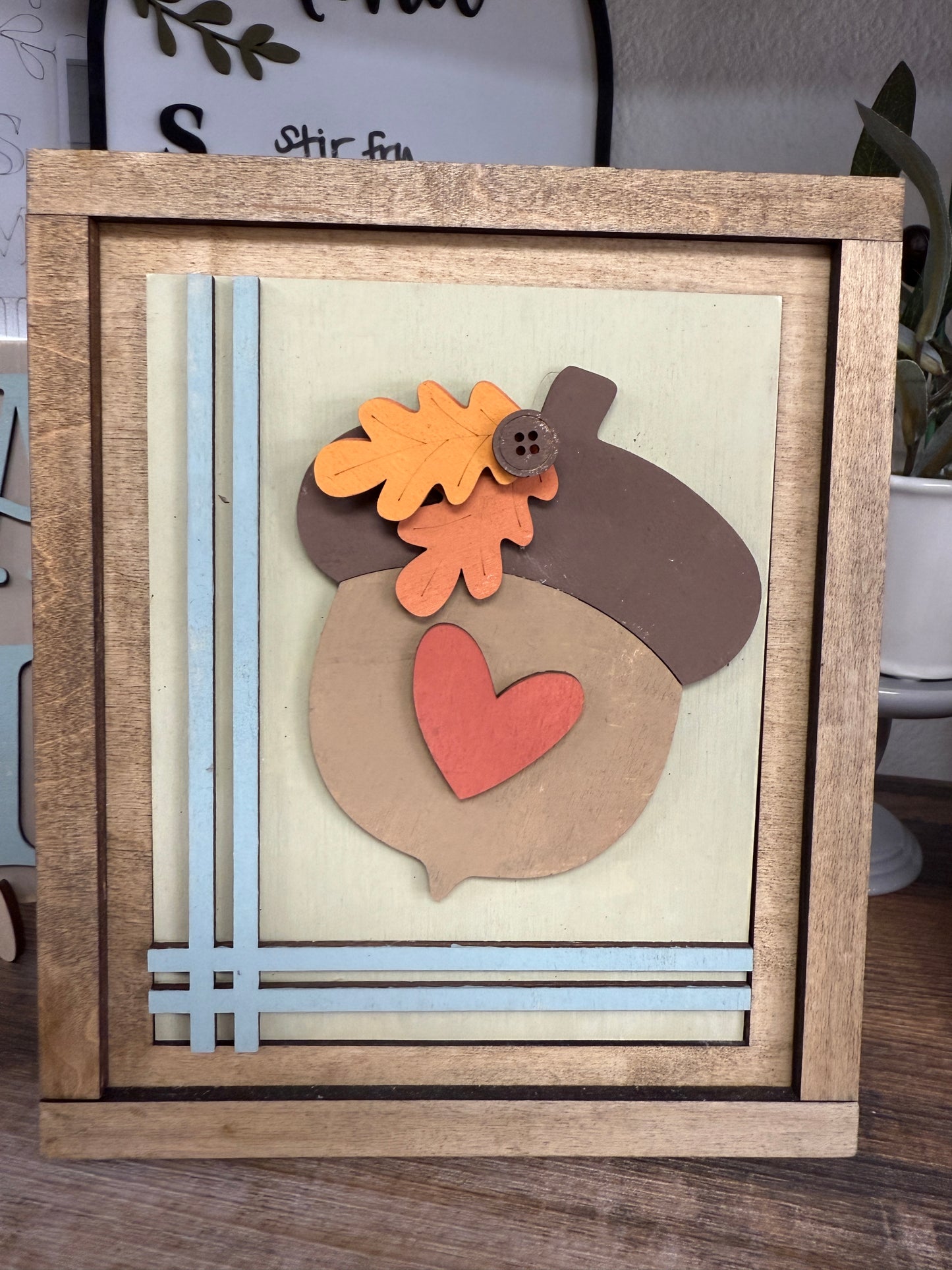 Swappable Insert -  Acorn